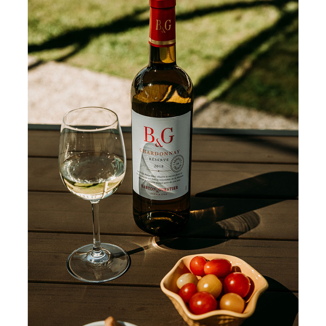 Вино Barton & Guestier Chardonnay Reserve біле сухе 0,75л 13% купити