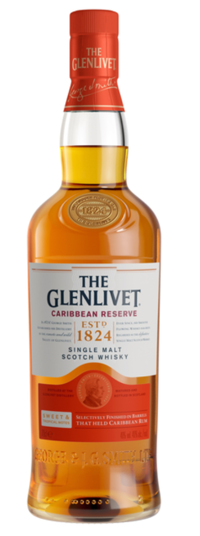 Віскі The Glenlivet Caribbean Reserve 0,7л 35%