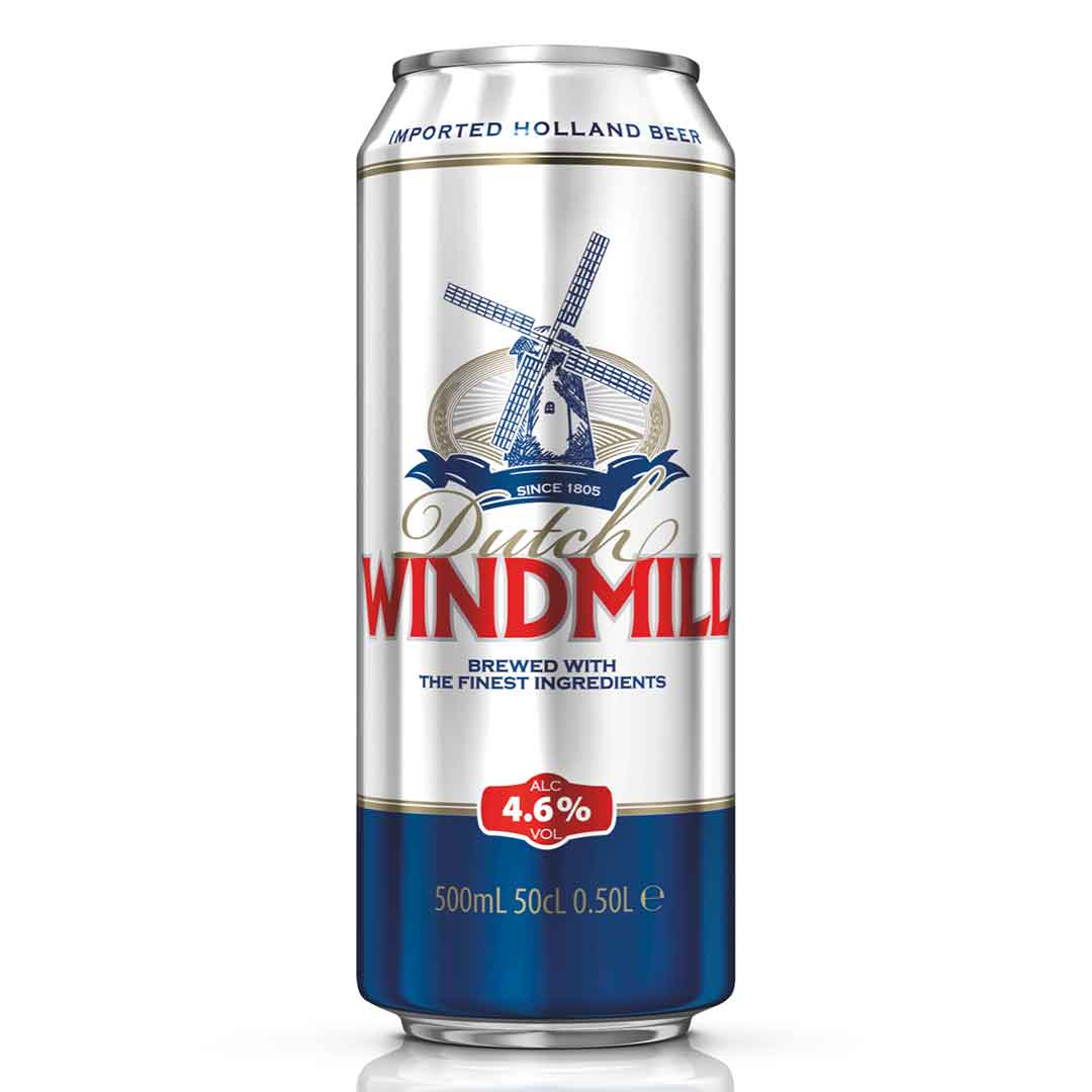 Пиво Dutch Windmill світле фільтроване 4,6% 0,5л