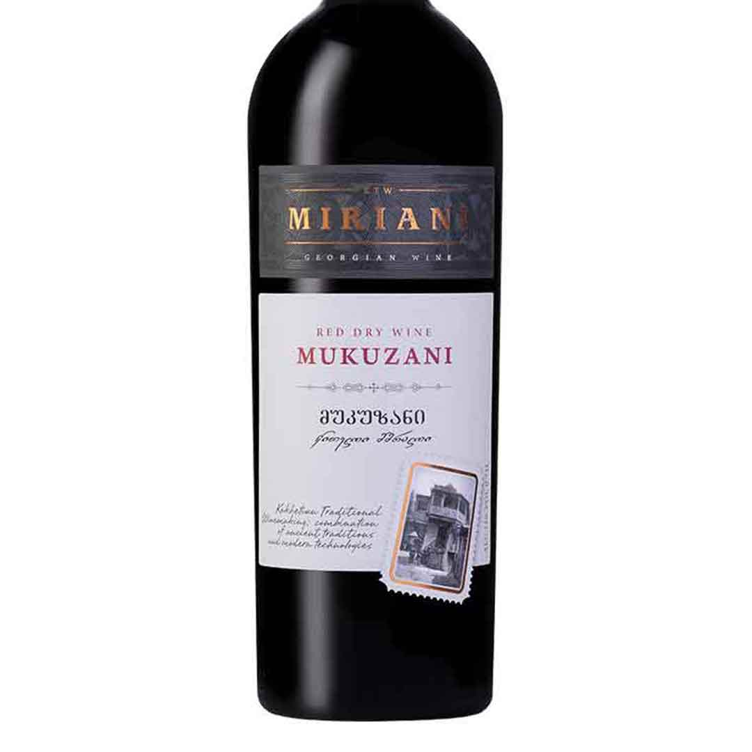 Вино Miriani Мукузани красное сухое 0,75л 11-12% купить