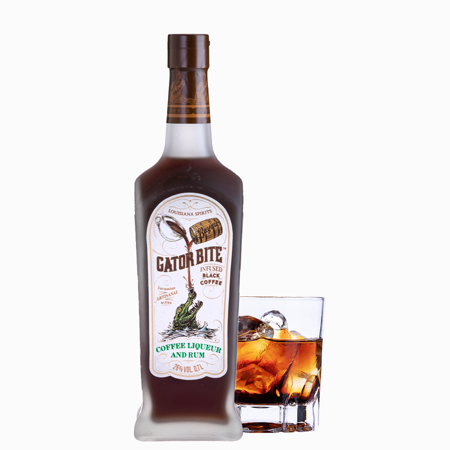 Ликер Bayou Gator Bite Coffee Liqueur and Rum 0,7л 26% купить