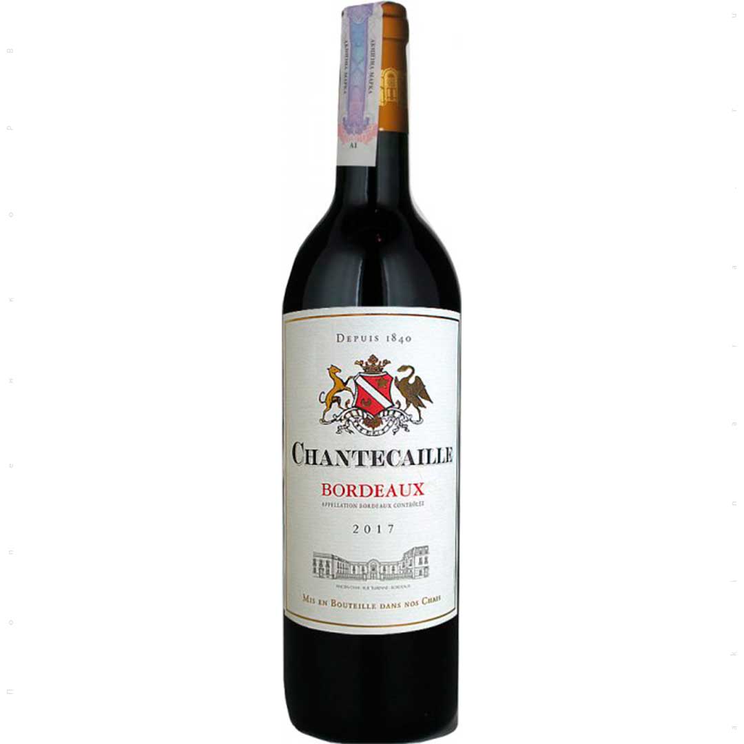 Вино GVG Chantecaille Bordeaux Rouge красное сухое 0,75л 12,5%