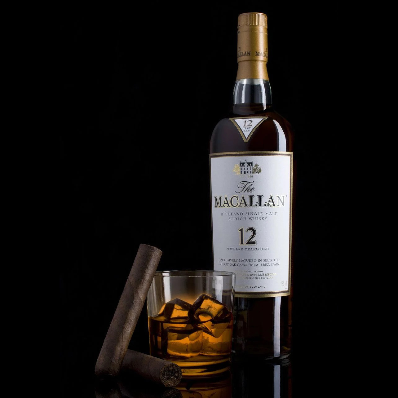 Виски The Macallan Triple Cask 12 лет выдержки 0,7л 40% купить