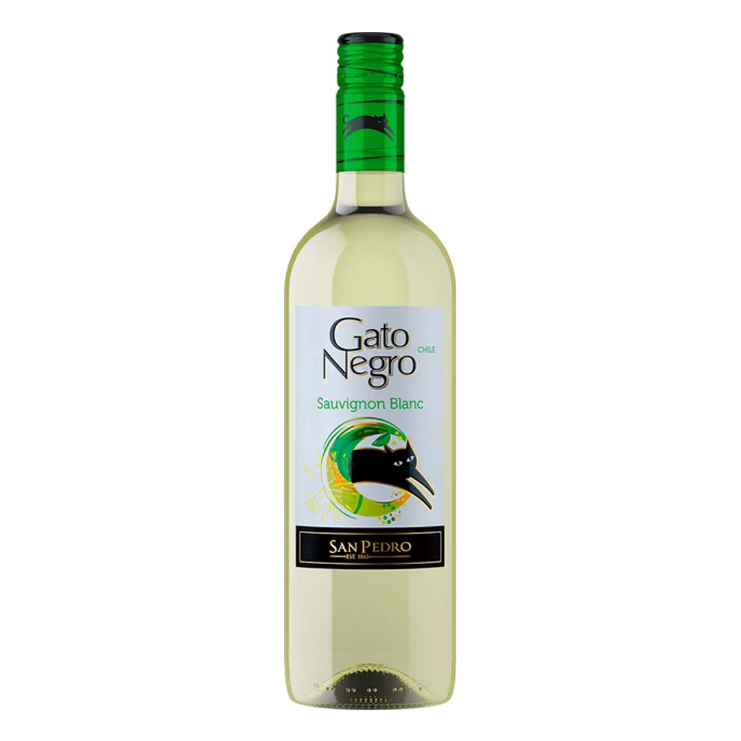 Вино Gato Negro Sauvignon Blanc белое сухое 0,75л 13%