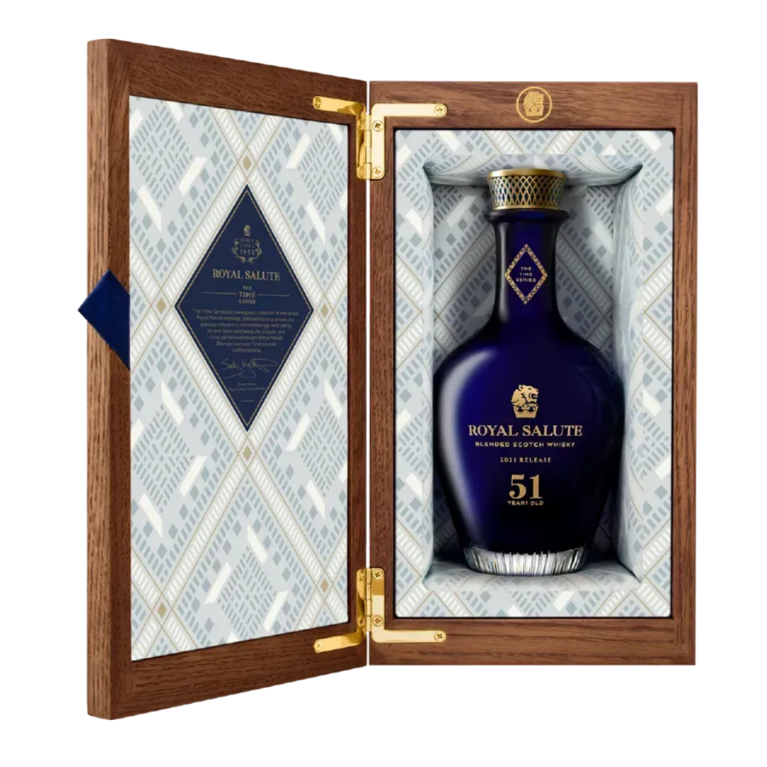 Виски Royal Salute 51 год 0.7л 45,5% в престижной упаковке купить