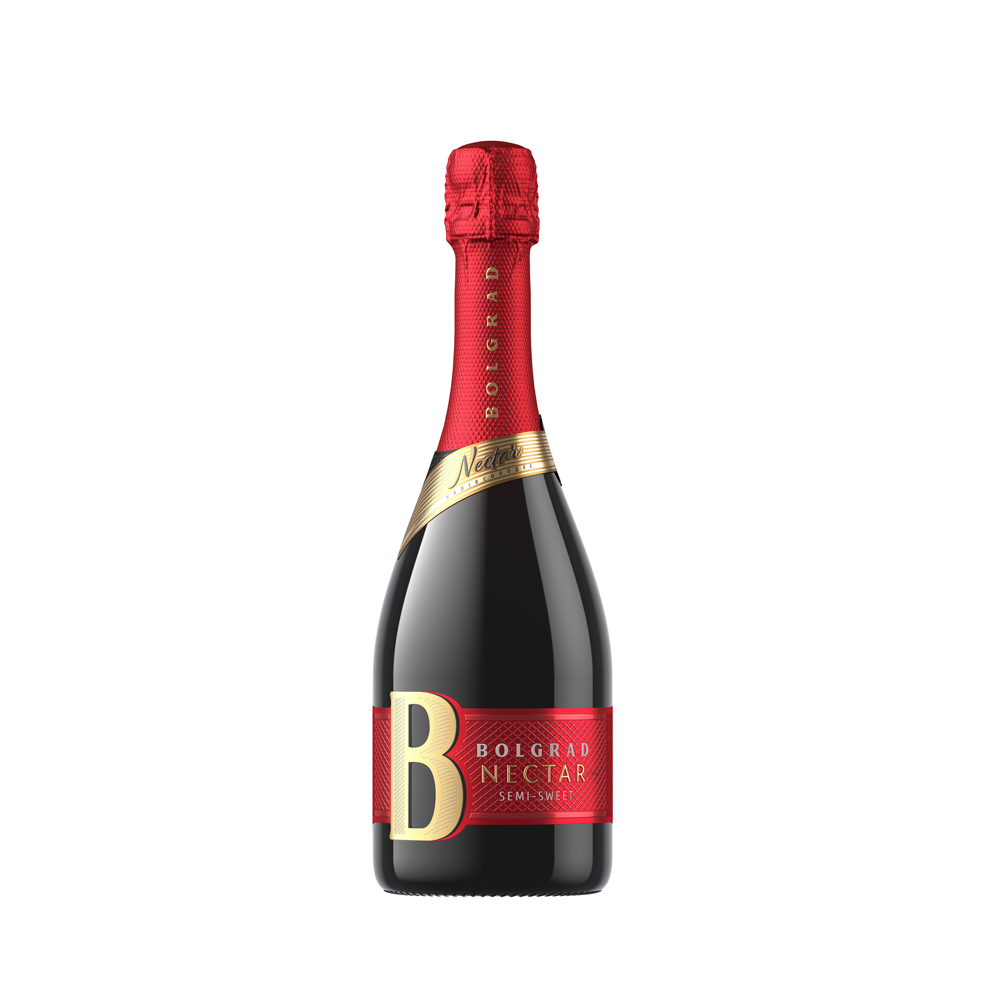 Вино игристое Bolgrad Nectar красное полусладкое 0,75л 10-13,5% Шампанское полусладкое в RUMKA. Тел: 067 173 0358. Доставка, гарантия, лучшие цены!, фото1