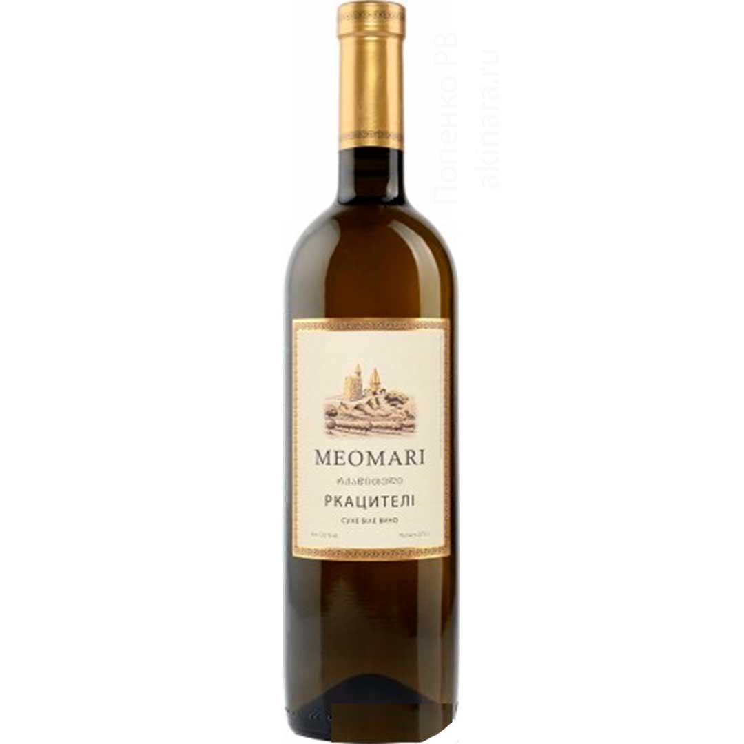 Вино Meomari Rkatsiteli біле сухе 0,75л 12%