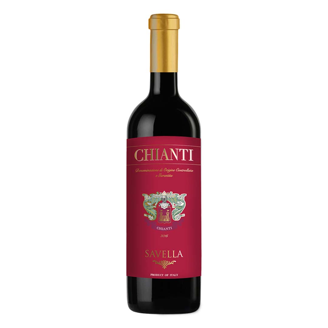 Вино Savella Chianti червоне сухе 0,75л 12%