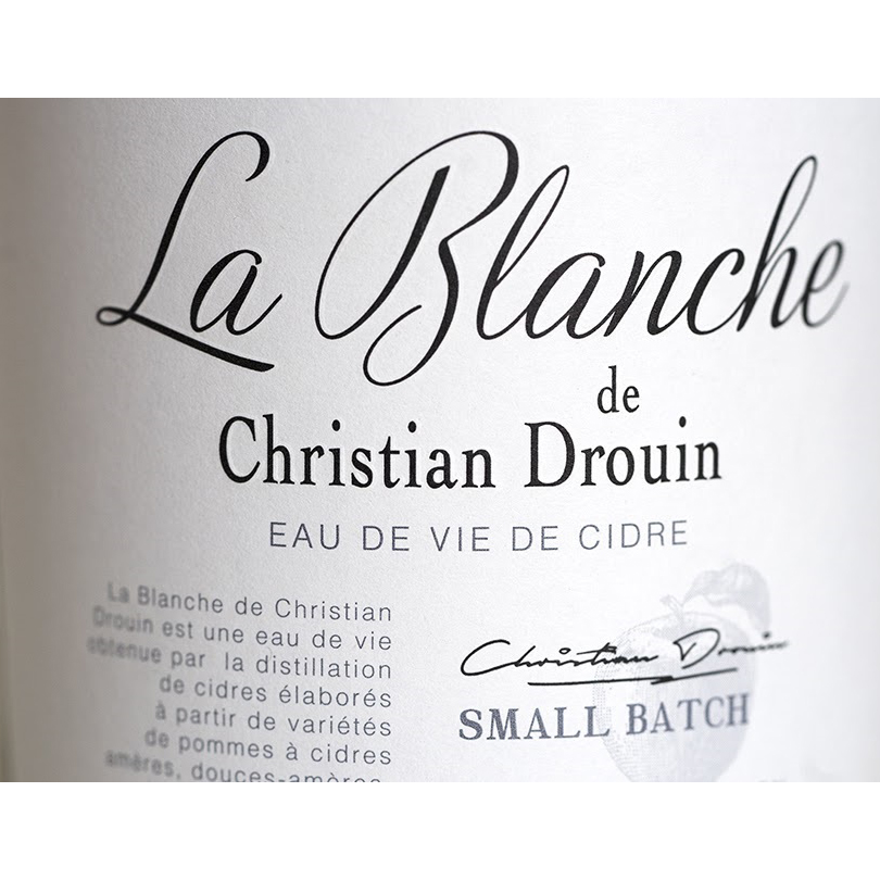 Кальвадос французький Christian Drouin La Blanche Eau de Vie de Cidre 0,7л 40% купити