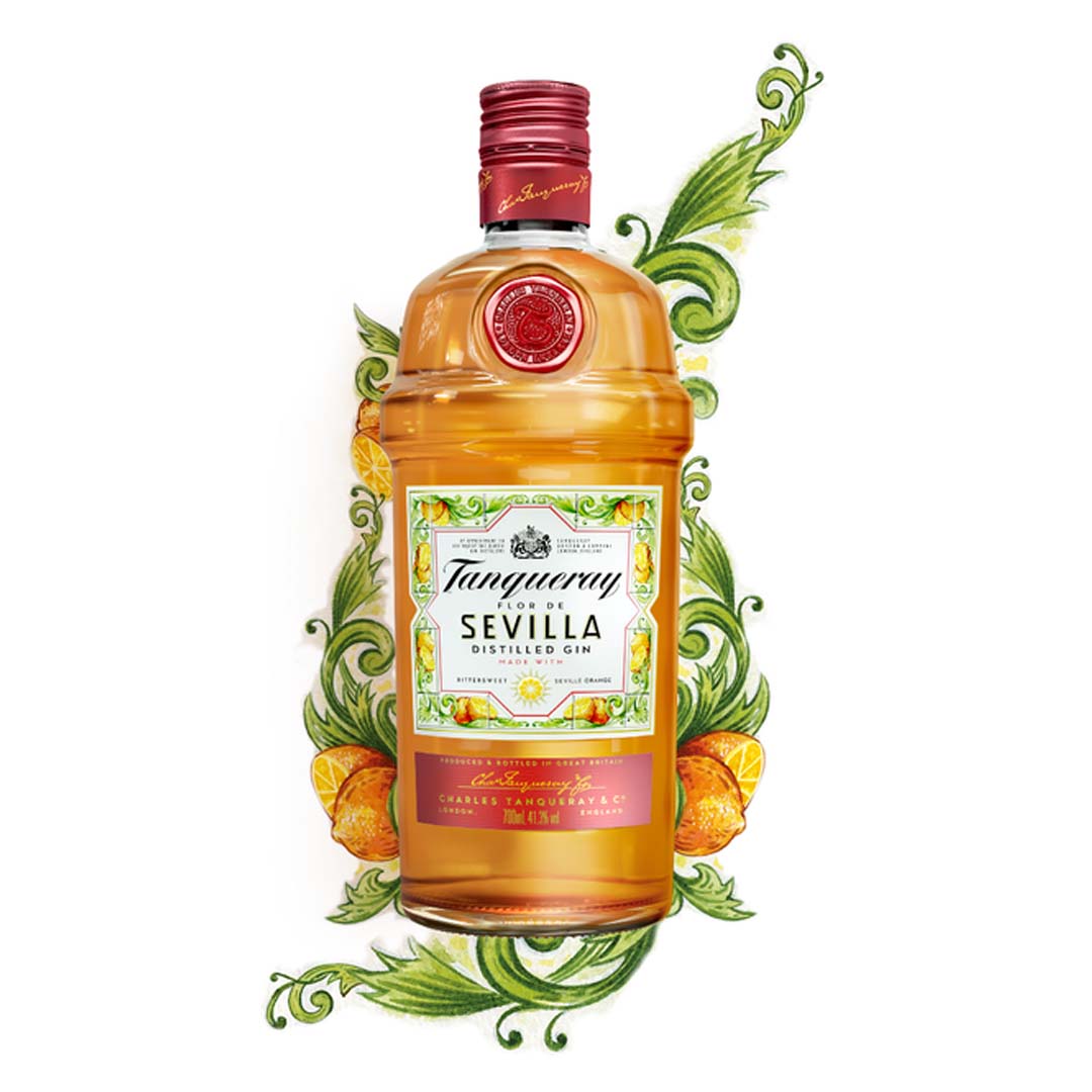 Джин Tanqueray Flor de Sevilla Gin 0,7л 41,3%