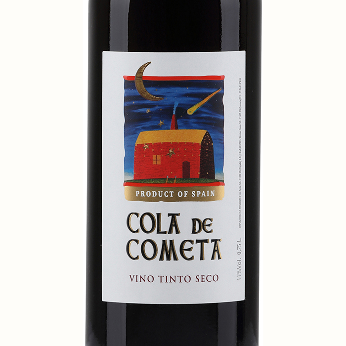 Вино Cola de Cometa червоне сухе 0,75л 11% Вино сухе на RUMKA. Тел: 067 173 0358. Доставка, гарантія, кращі ціни!, фото2