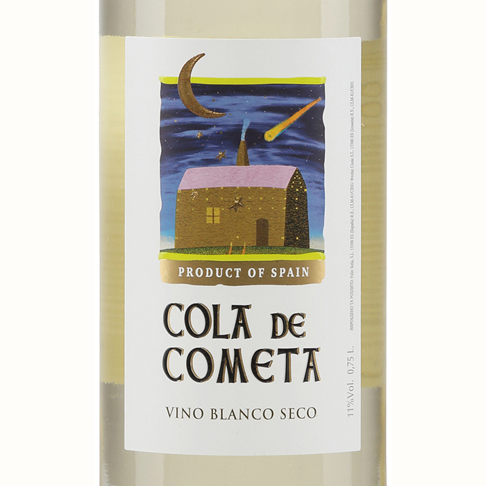 Вино Cola de Cometa біле сухе 0,75л 11% купити