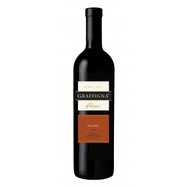 Вино Graffigna Clasico Malbec красное сухое 0,75л 10,5-15%