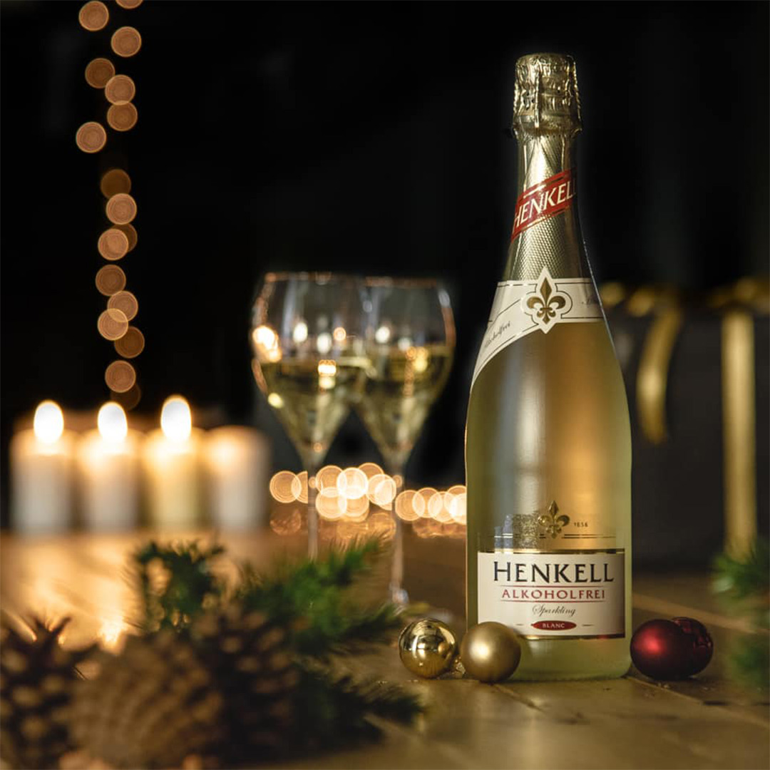 Вино игристое Henkell AlkoholFrei Безалкогольное белое полусладкое 0,75л 0% купить