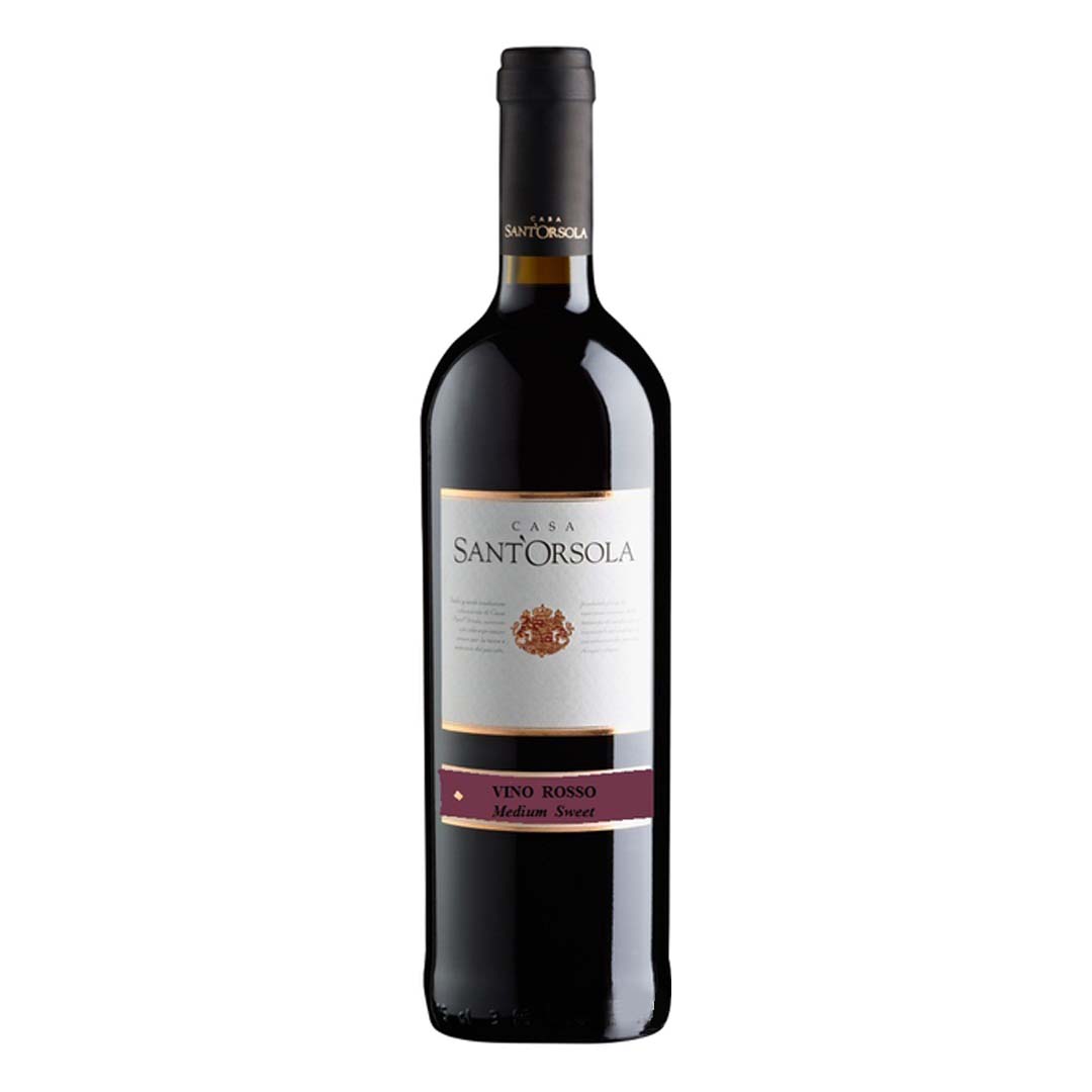 Вино SantOrsola Vino Rosso красное полусладкое 0,75л 11%