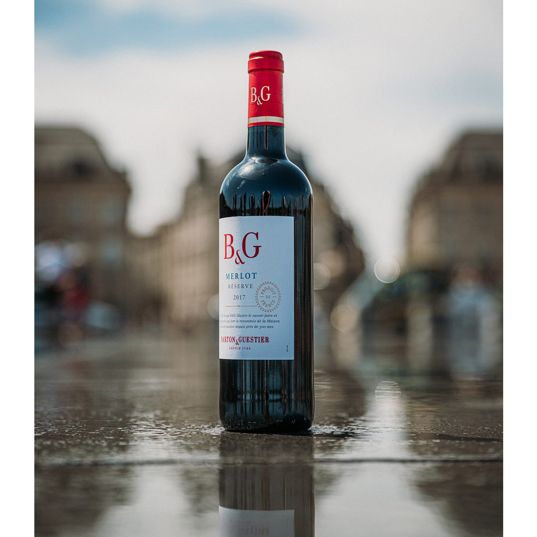 Вино Barton &amp; Guestier Merlot Reserve красное сухое 0,75л 13% купить