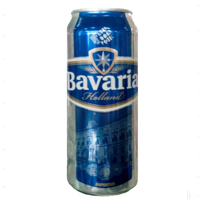 Пиво Bavaria світле фільтроване 0,5л 5%