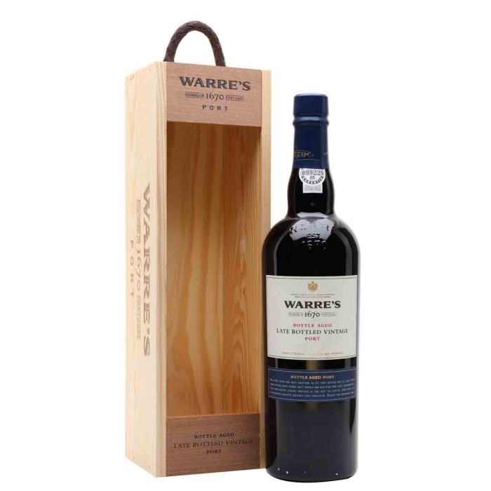 Вино Портвейн Warre's 2007/2011 LBV Port червоне 0,75л 20%