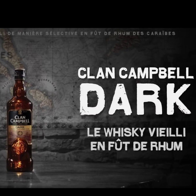 Віскі Clan Campbell Dark 0,7л 40% купити
