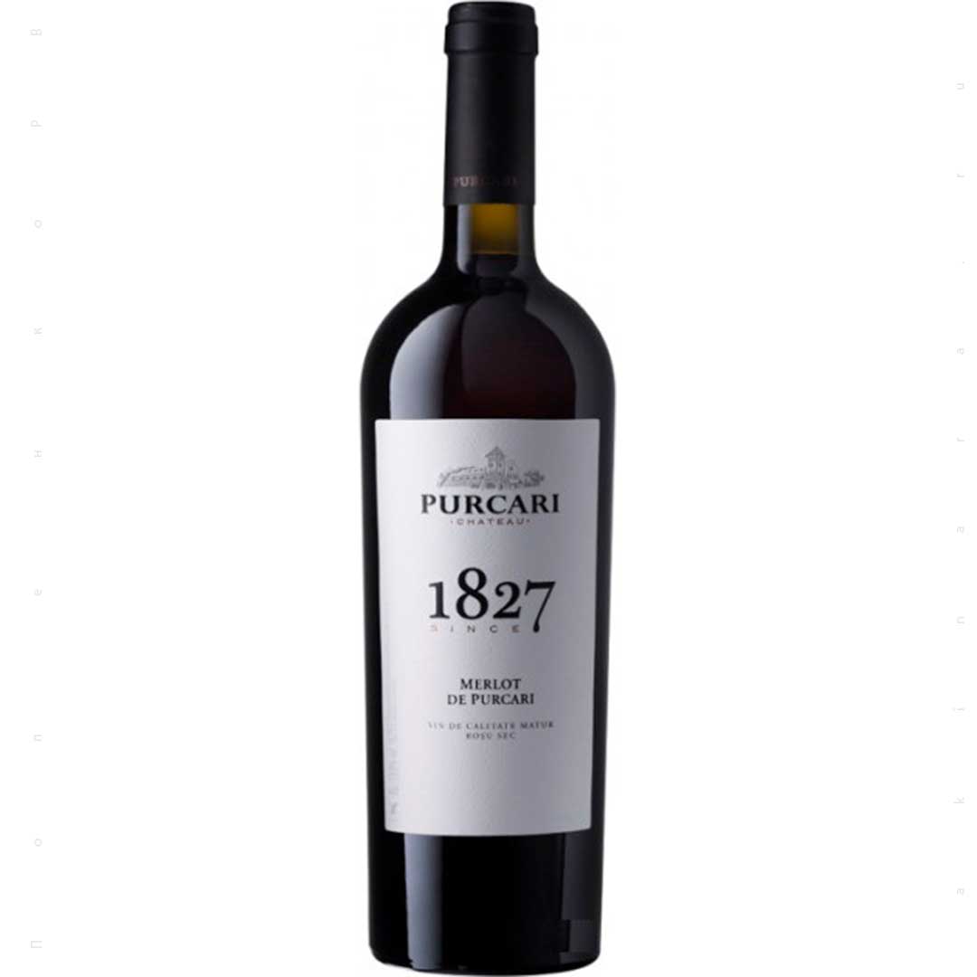 Вино Purcari Merlot червоне сухе 0,75л 13,5%
