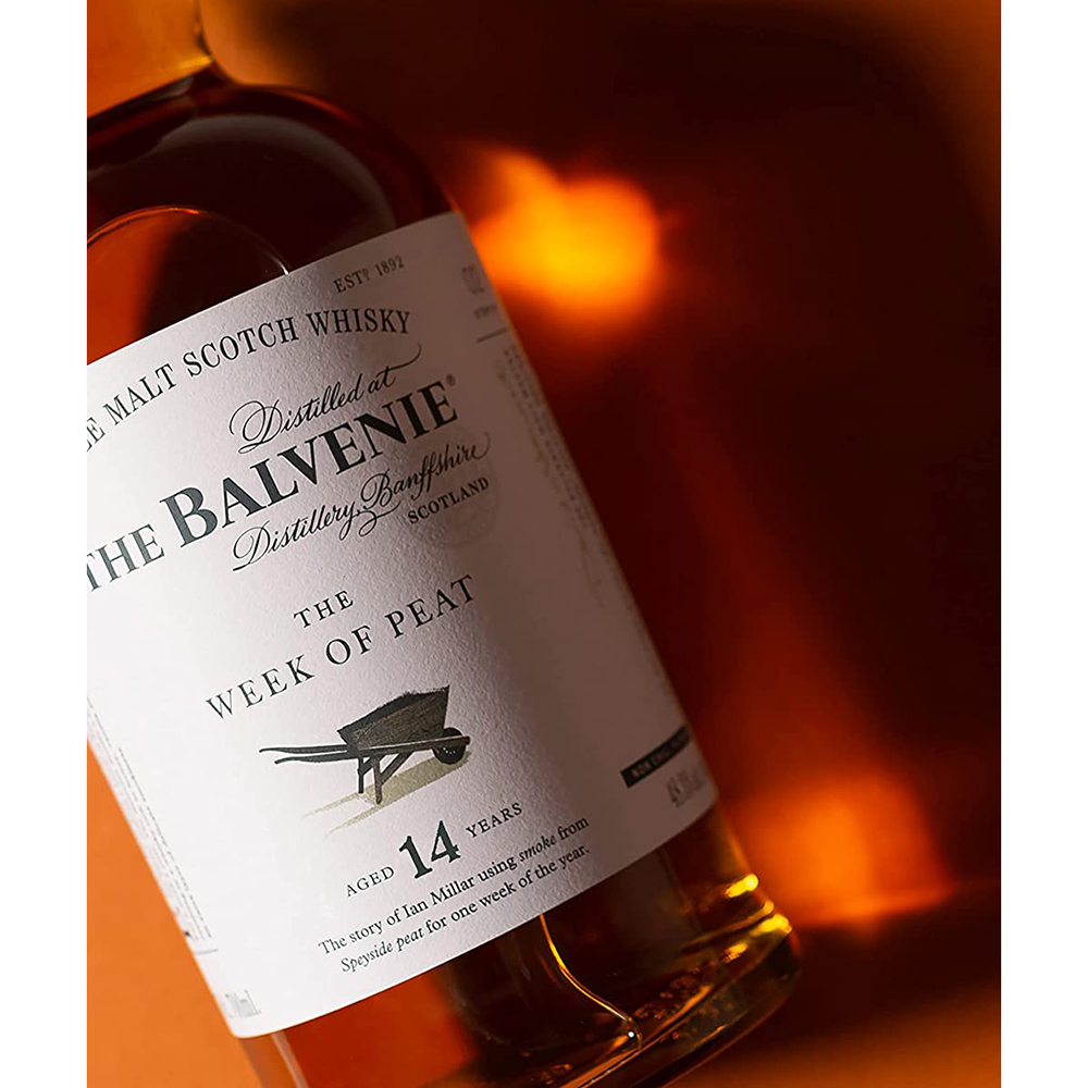 Виски односолодовый Balvenie 14 yo Week of Peat 0,7л 48,3% в Украине