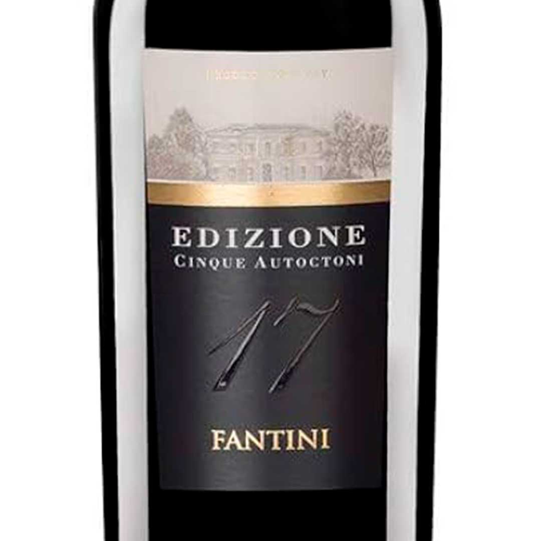 Вино Fantini Edizione Cinque Autoctoni красное сухое 0,75л 14,5% купить