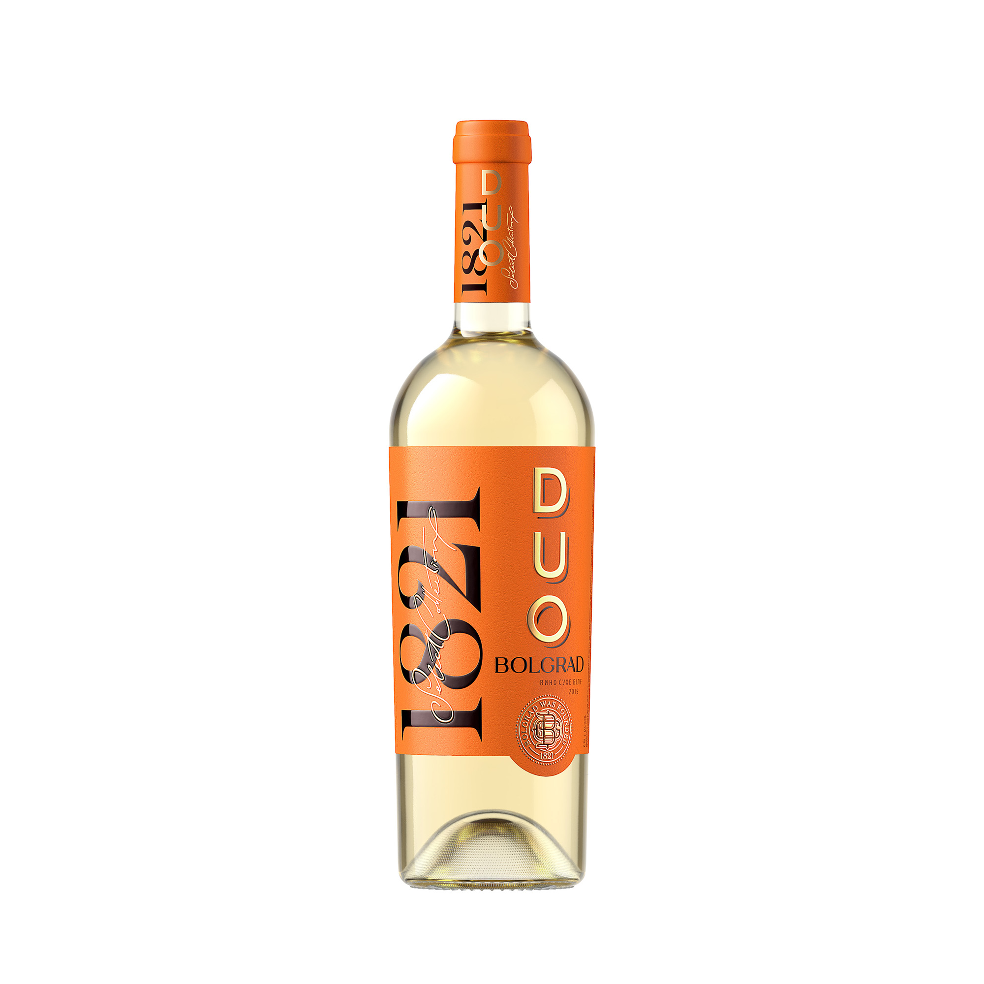 Вино Bolgrad DUO Select белое сухое 0,75л 12,5-13,5%