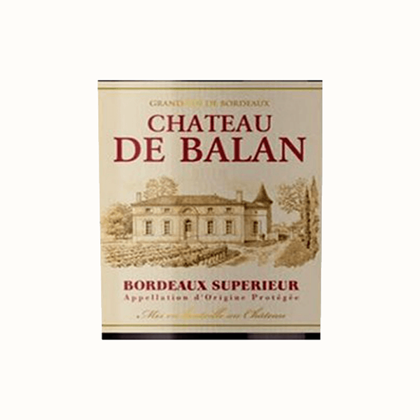Вино Les Grands Chais de France Chateau de Balan червоне сухе 0,75л 13,5% купити