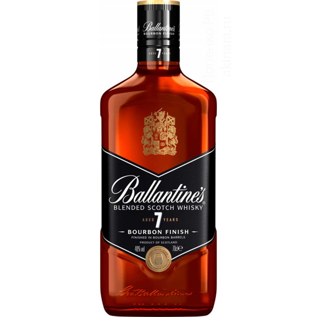 Виски Баллантайнс 7 лет Bourbon Finish, Ballantine'S 7 yo 0,7 л 40% Бленд (Blended) в RUMKA. Тел: 067 173 0358. Доставка, гарантия, лучшие цены!, фото1