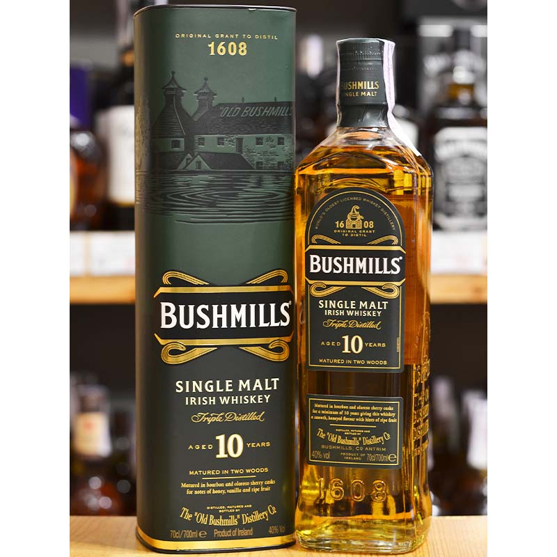 Single malt 10. Ирландский виски Bushmills. Виски Bushmills 1608. Bushmills 10. Bushmills 10 Single Malt.