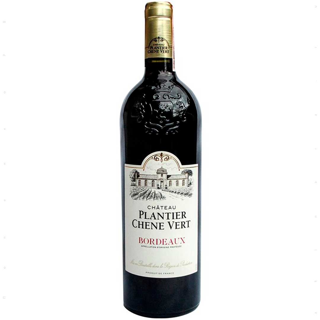 Вино Les Grands Chais de France Chateau Plantier Chene Vert Bordeaux красное сухое 0,75л 13,5%