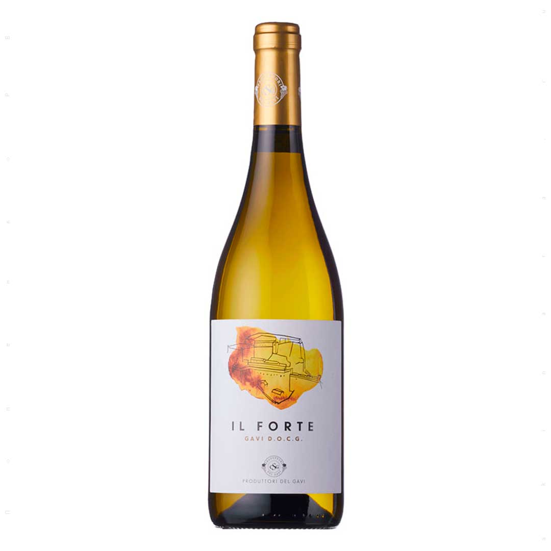 Вино Produttori Del Gavi Il Forte DOCG белое сухое 0,75л 12,5%