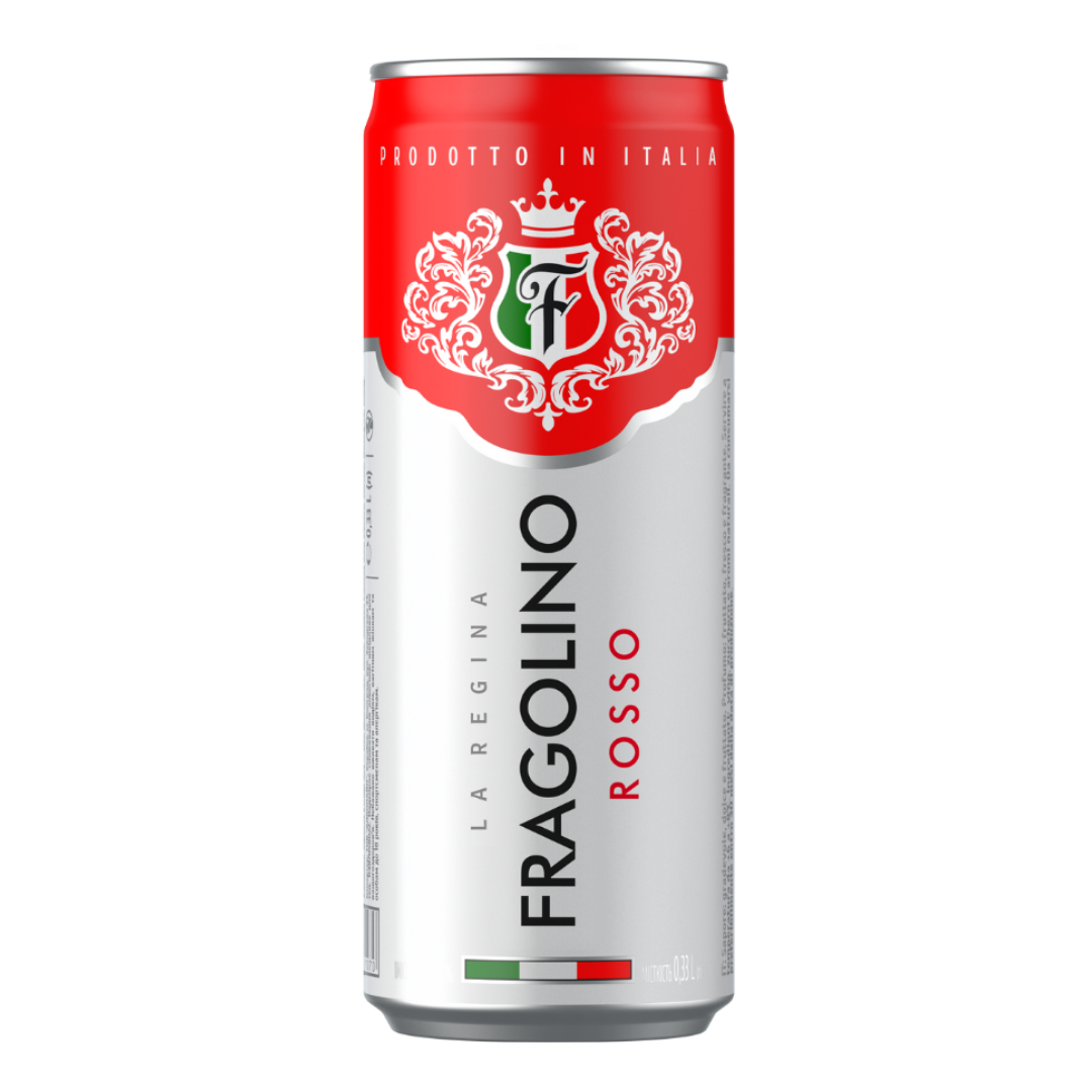 Напій винний Fragolino Rosso La Regina з/б 0,33л 7%