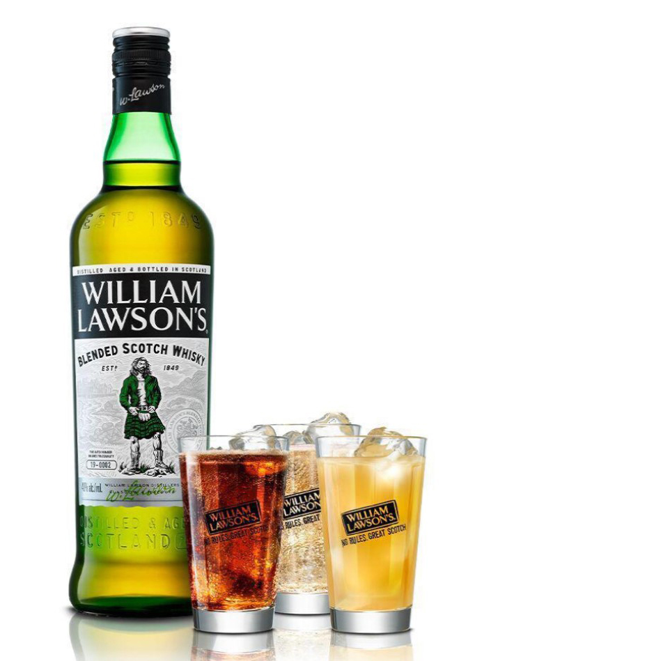 Виски WIlliam Lawson's от 3 лет выдержки 0,7л 40% купить