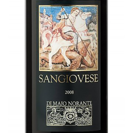 Вино Di Majo Norante Sangiovese червоне сухе 13% 0,75л купити