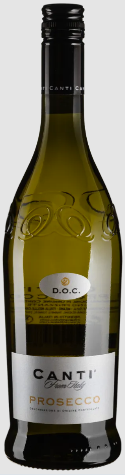 Вино игристое Canti Prosecco Frizzante белое сухое 0,75л 10,5%