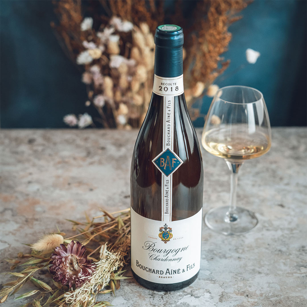 Вино Bouchard Aîné &amp; Fils Bourgogne Chardonnay белое сухое 0,75л 13% купить