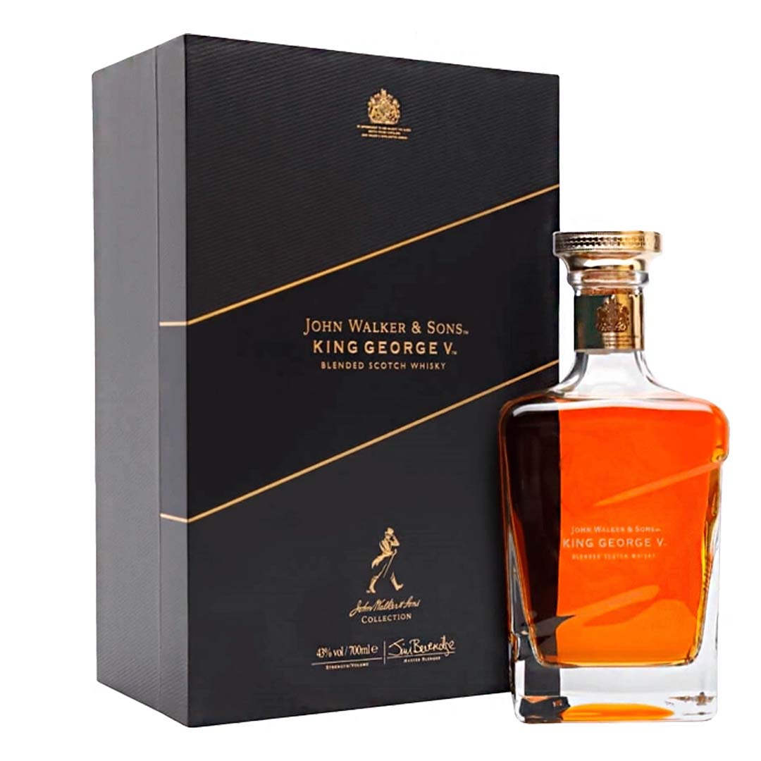 Виски Johnnie Walker Blue Label King George V 0,75л 43% в подарочной упаковке