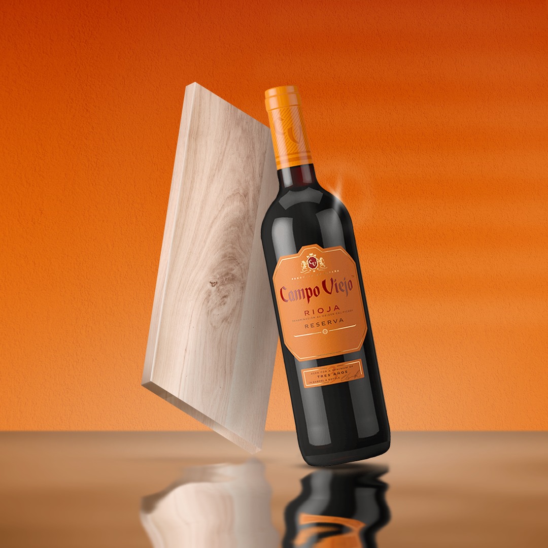 Вино Campo Viejo Rioja Reserva червоне сухе 0,75л 10,5-15% купити