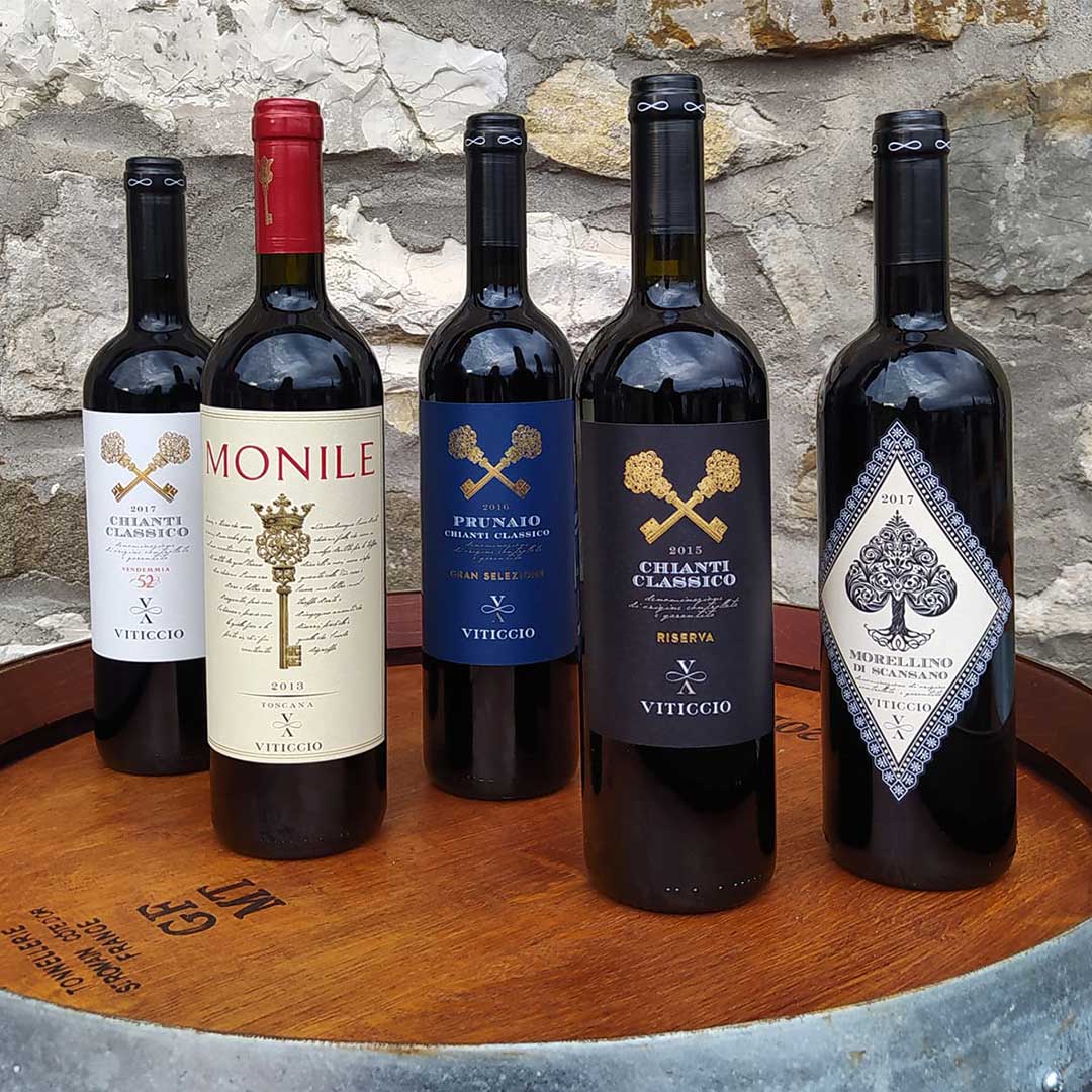 Вино Fattoria Viticcio Morellino di Scansano 2016 червоне сухе 0,75л 14,5% купити