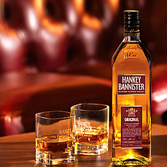 Виски Hankey Bannister Original в подарочной коробке 0,7л 40% купить