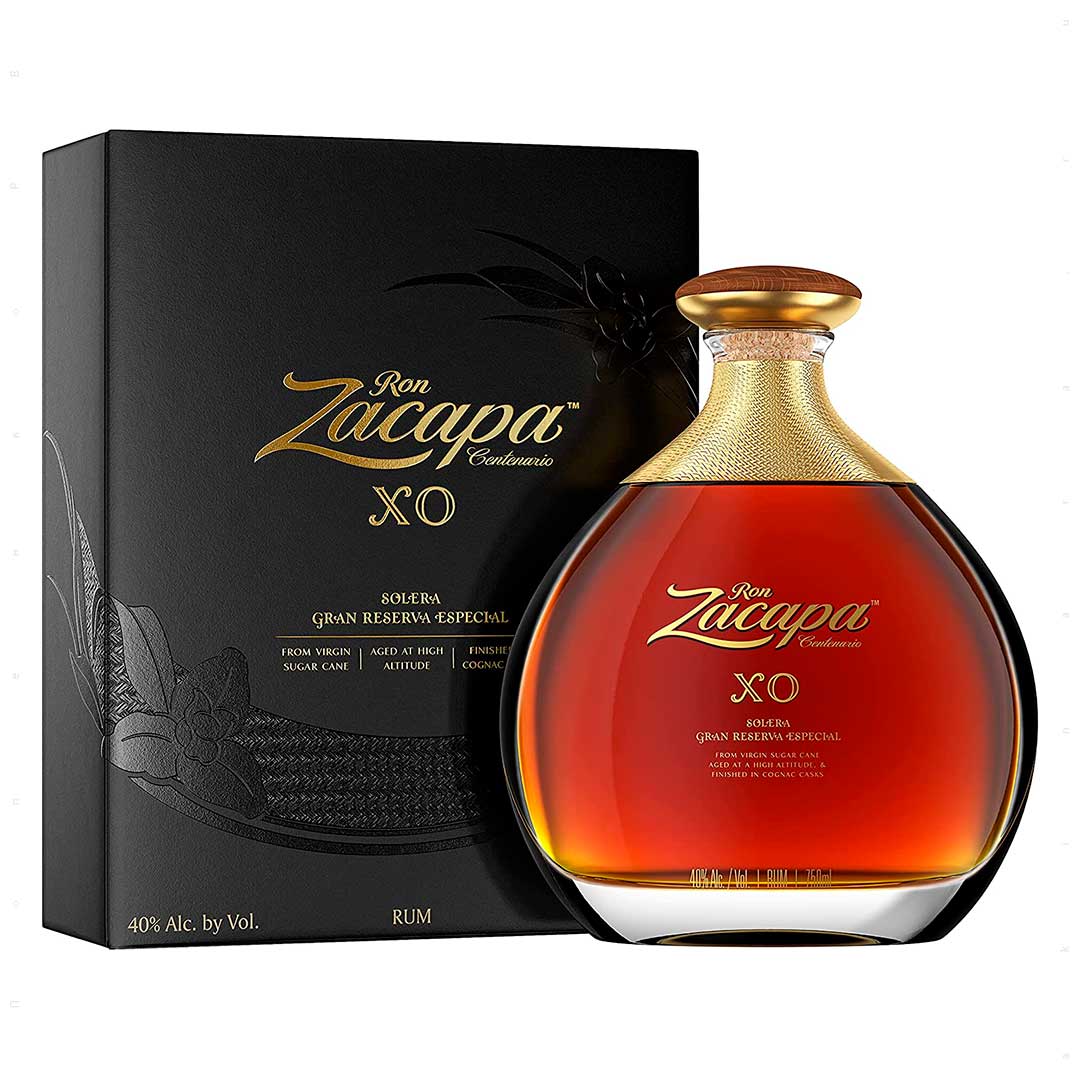 Ром Zacapa Cent XO от 6-ти до 25 лет выдержки 0,7 л 40% в подарочной упаковке