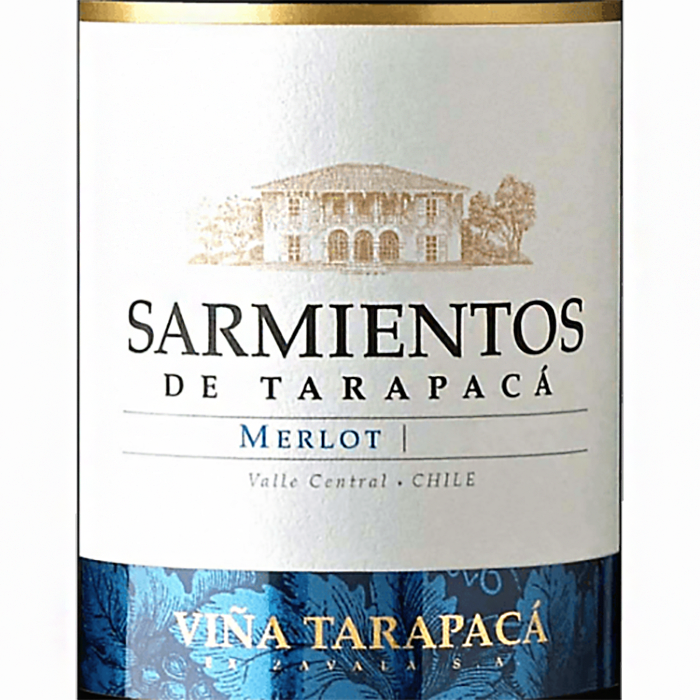 Вино Tarapaca Sarmientos Merlot красное сухое 0,75л 13% купить