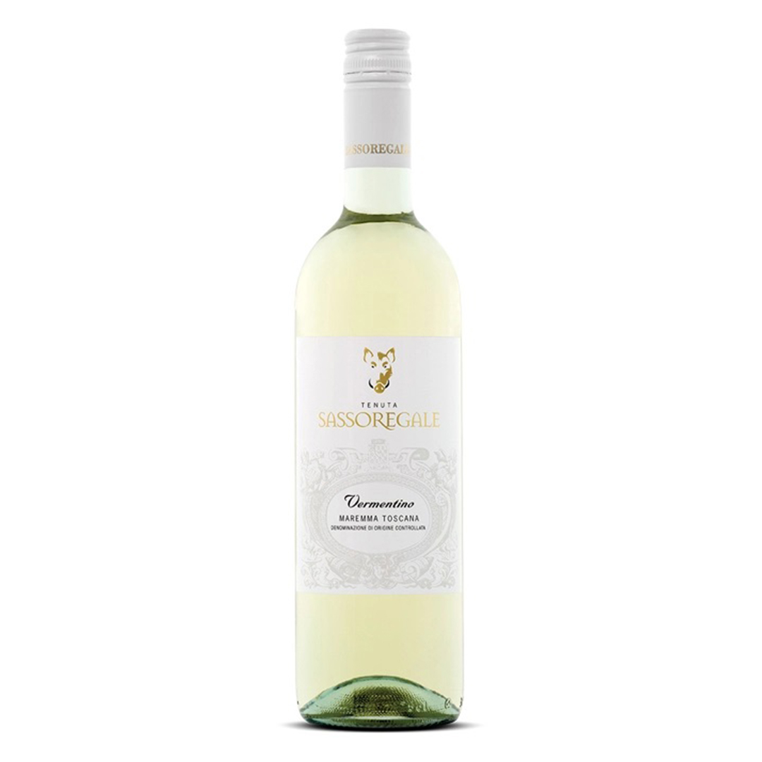 Вино Sassoregale Vermentino DOC біле сухе 0,75л 13,5%