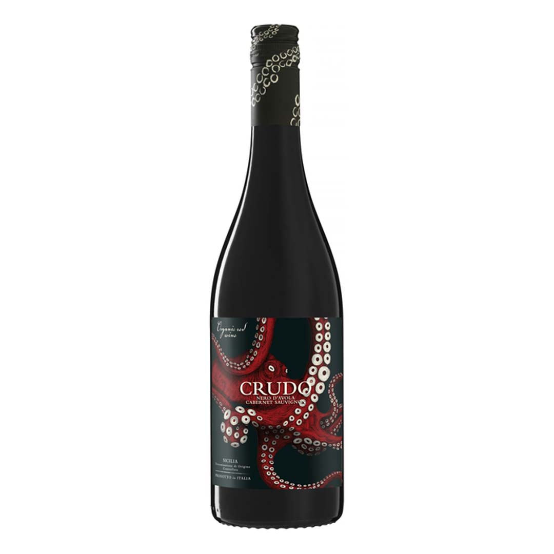 Вино Mare Magnum Crudo Nero d'Avola Cabernet Organic червоне сухе 0,75л 14%