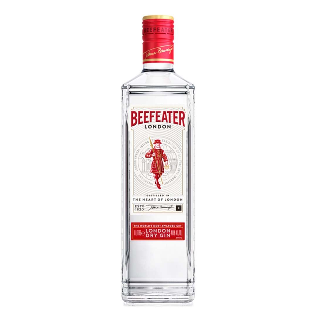 Джин британский Beefeater 1л 40%