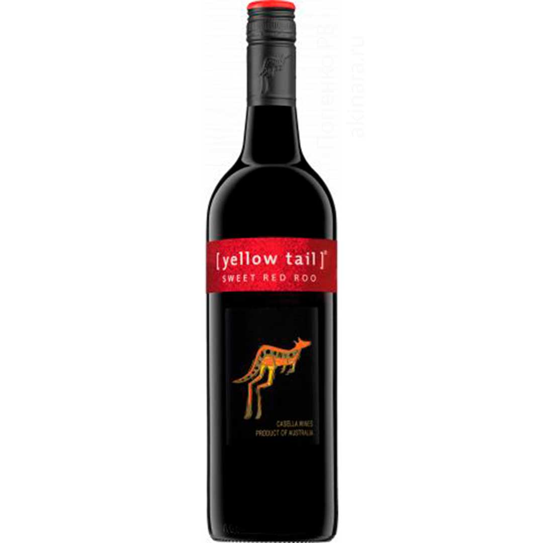 Вино Yellow Tail Sweet Red Roo червоне напівсолодке 0,75л 13,5%