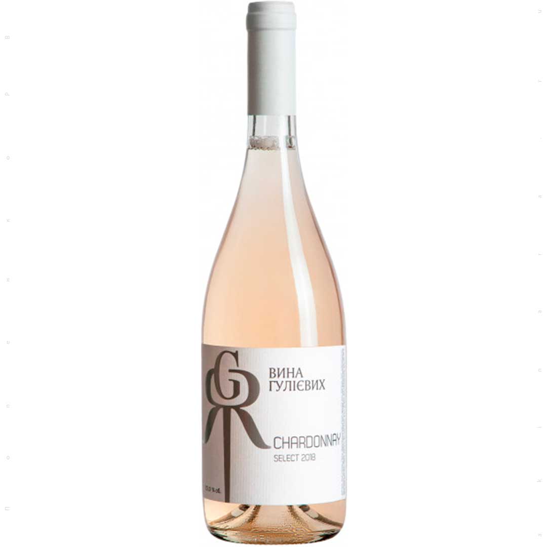 Вино Вина Гулиевых Select Chardonnay сухое белое 0,7л 13%