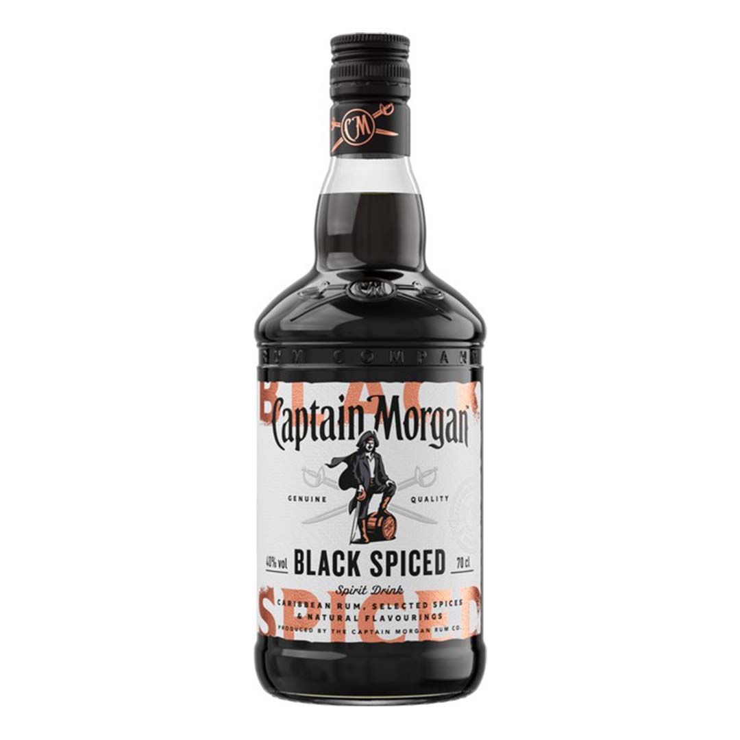 Ромовий напій Captain Morgan Spiced Black 0,7л 40%