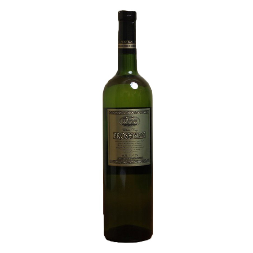 Вино Прошян белое сухое 0,75л 11-12%